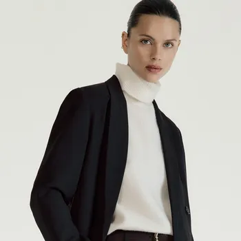 Dámský svetr Reserved - Vlněný svetr - tělová - 200HI-02X - 200HI-02X-S