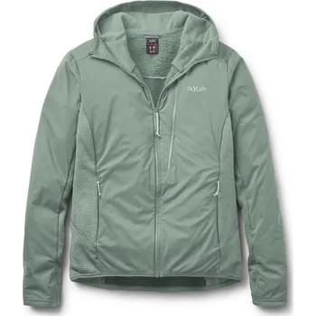 Dámská mikina Dámská mikina Rab Ascendor Summit Hoody 2.0 Barva: Dark Fig Green, Velikost: M