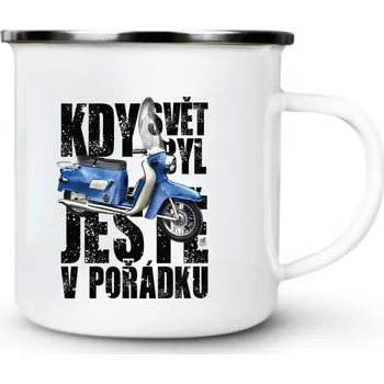 Manet S 100, V3 - Plechový hrnek VELKÝ 400ml (500 ml po okraj) - 400 ml