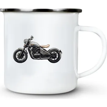 Pánské oblečení Jawa Pérák 350, xv1 - Plechový hrnek VELKÝ 400ml (500 ml po okraj) - 400 ml