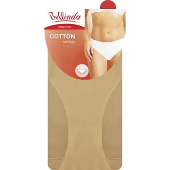 Kalhotky Dámské kalhotky COTTON MINISLIP - BELLINDA - tělová M