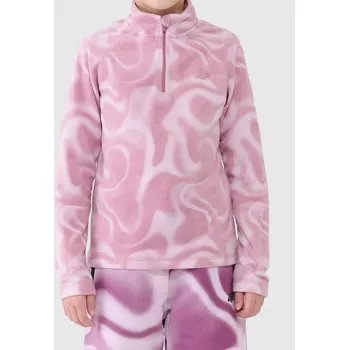 Dívčí mikina Dívčí fleecová mikina 4F velikost 122/128 multicolour 4 allover