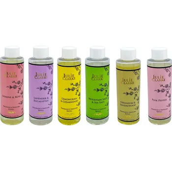 Aroma difuzér Julie Clarke Candlemaker Náhradní náplně do difuzéru s vůní horské šalvěje a mořské soli Nocturne 150ml Julie Clarke
