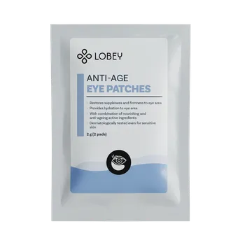 Pleťová maska LOBEY® Classic Anti-age hydrogelové polštářky pod oči | 1 pár