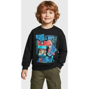 Chlapecká mikina Sinsay - Mikina Transformers - černá - 923GL-99X - 923GL-99X-134