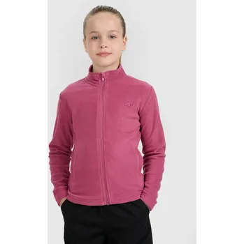 Dívčí mikina Dívčí fleecová mikina 4F velikost 164 dark violet