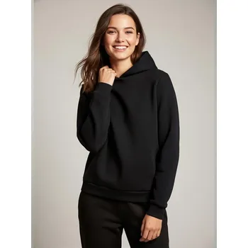 Dámská mikina Sinsay - Základní mikina s kapucí - černá - 2297B-99X - 2297B-99X-XS