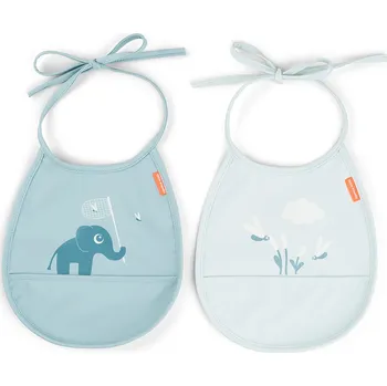 Bryndák Done by Deer Set 2ks bryndáčků Elphee - modré