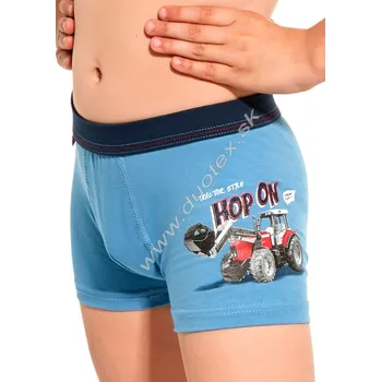 Pánské spodní prádlo Boxerky Cornette Boxer701/87-tractor Barva: 87, Velikost: 110-116