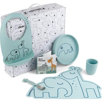 Done by Deer Dárkový box dinner time - modrý