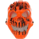 Smiffys Maska dýně 20 x 24 cm oranžová