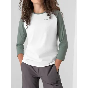 Dámské tričko Dámské tričko s 3/4 rukávem 4F velikost M light green