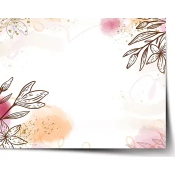 Plakát Sablio Plakát Jarní akvarel - 60x40 cm