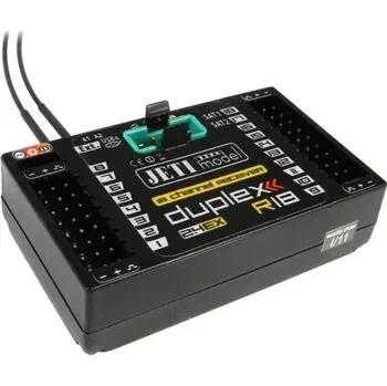 Modelářství JETI model JETI DUPLEX EX R18 + DRsat 2,4Ghz přijímač