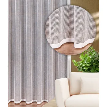 Záclona Talia výška 120 cm bílá