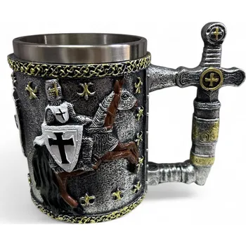 Pivní korbel - Rytíř na koni (400 ml)