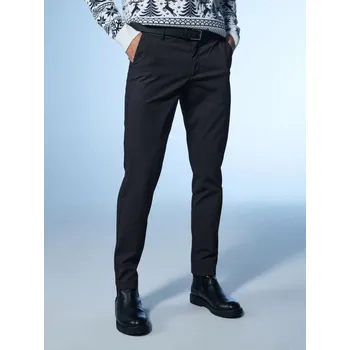 Pánské kalhoty Sinsay - Kalhoty chino - černá - 168EV-99X - 168EV-99X-28