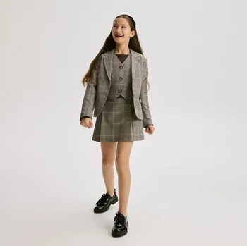 Dětská móda Reserved - Sukně s plisovanými šortkami - vícebarevná - 371FW-MLC - 371FW-MLC-134