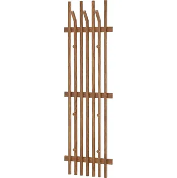 Věšák Věšák do předsíně BANTRY (52564EM9) dub masiv olejovaný 40 x 135 x 11 cm