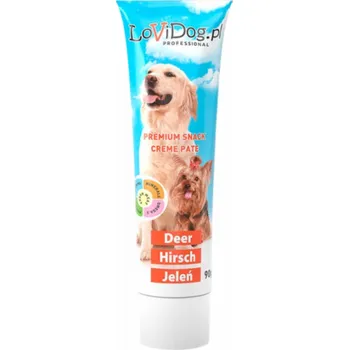 Pamlsek pro psa LOVI DOG Deer pate - pamlsek pro psa - 90g