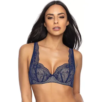 Dámské spodní prádlo Mat 3530/22 Percy barva: tmavě modrá a béžová 75B