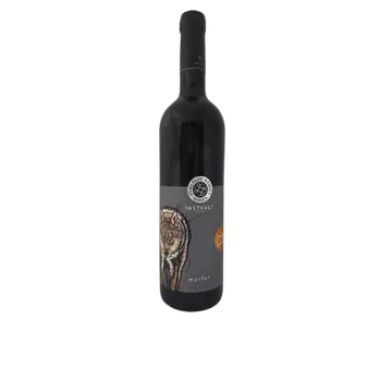 Víno Merlot Instinkt Super premium 2019 (červené suché víno)