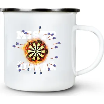 Mistr šipkař, verze 2 - Plechový hrnek VELKÝ 400ml (500 ml po okraj) - 400 ml