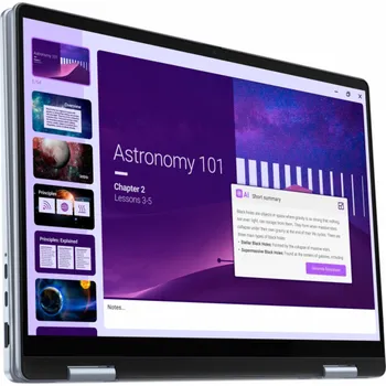 Notebook DELL 14 Plus 2-in-1 Intel Core Ultra 7 256V Hybridní (2v1) 35,6 cm (14") Dotyková obrazovka Full HD+ 16 GB LPDDR5x-SDRAM 1 TB SSD Wi-Fi 7 (802.11be) Windows 11 Home Modrá