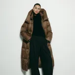 Reserved - Péřová bunda s kapucí - hnědá - 769HD-88X - 769HD-88X-M