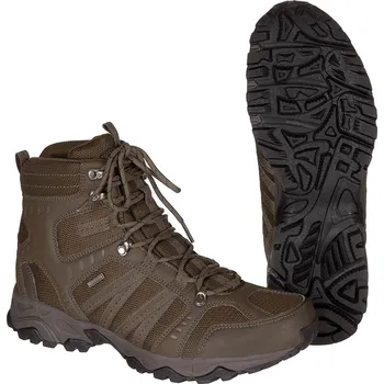 Pánská treková obuv Boty COMBAT taktické HNĚDÉ vel.42