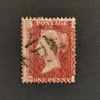 Sběratelství Známka Velká Británie, SG43 (Mi. 16)#, 1P