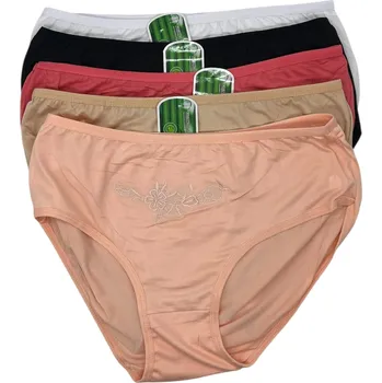 Kalhotky Timanni Dámské kalhotky 3x kusy vícebarevné 04 Barva: Černá, Velikost: L-XL