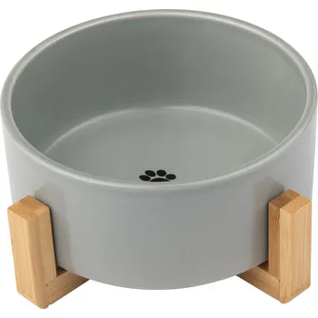 Miska pro psa zoofari® Miska na krmení (jedna miska, šedá)