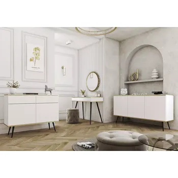 Obývací stěna Obývací sestava Oro - bílá