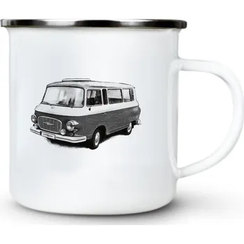 Barkas B 1000, v3 - Plechový hrnek VELKÝ 400ml (500 ml po okraj) - 400 ml