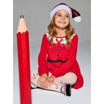 Dívčí spodní prádlo Sinsay - Vánoční punčocháče s motivem cukrových hůlek - vícebarevná - 259GS-MLC - 259GS-MLC-U12