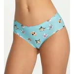 Kalhotky Julimex Simple Classic Kočka tyrkysové Barva: tyrkys, Velikost: L