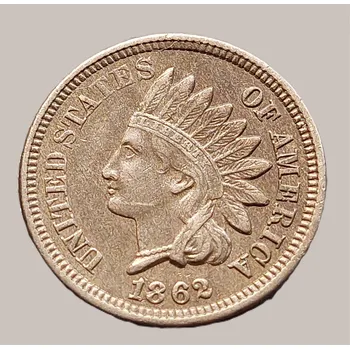 USA – 1 cent „Indian Head“ 1862 4,67 g