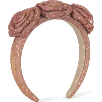 Konges Slojd - Třpytivá čelenka do vlasů ROSIE - MELLOW ROSE
