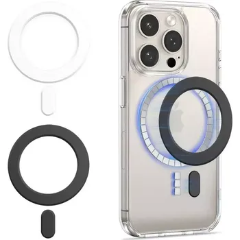 Univerzální magnetické kroužky TechProtect MagMat MagSafe, bílá