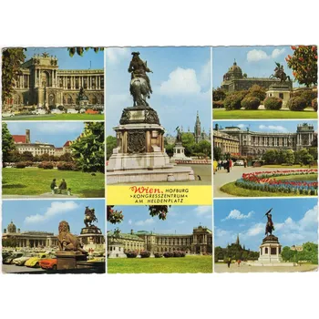 Stará Pohlednice WIEN, Hofburg 1966, 100/158 (Stará pohlednice)