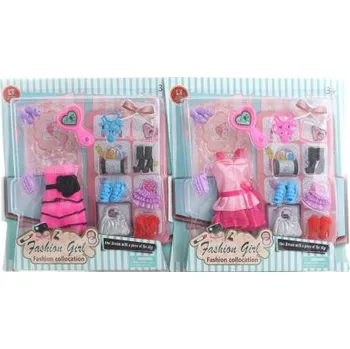Panenka Šaty pro panenku s doplňky