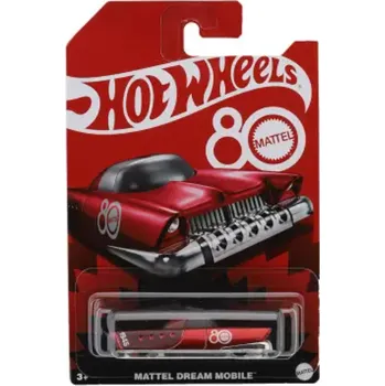 auto na autodráhu Hot Wheels 80th Anniversary Mattel Dream Mobile