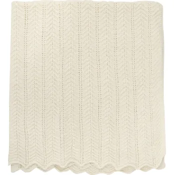 Dětská deka HUTTELiHUT - Deka z alpačí vlny - Off White