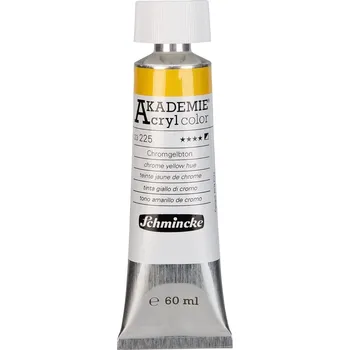 Vodová barva Schmincke Akademie Akrylová barva 225 Chrome Yellow Hue 60 ml 1 ks