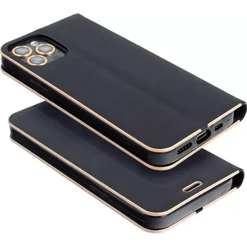 Pouzdro na mobilní telefon Pouzdro LUNA Book Samsung A125 Galaxy A12, M12 barva černá