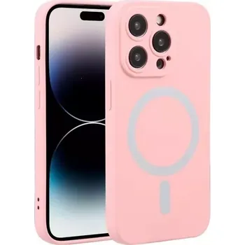 MagSilicone Case iPhone 16 Pro Max Pink