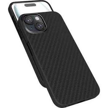 Pouzdro na mobilní telefon Epico Mag+ Carbon Case pro iPhone 15 Plus černý Černá