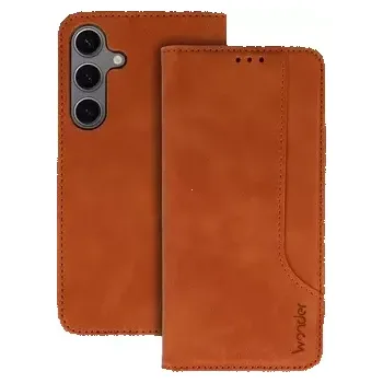 Pouzdro na mobilní telefon Pouzdro Book Prime Samsung A346 Galaxy A34 5G, blistr, barva hnědá