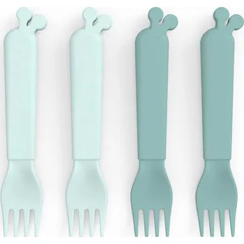 Příbor Done by Deer Kiddish set vidliček Raffi - modré